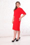 Платье 076504 ЛаТэ (Красный)