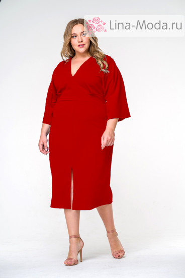 Платье 1416905 ЛаТэ (Красный)