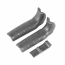Страйкбольный пистолет-пулемет (King Arms) PDW 9mm SBR M-LOK Grey/Red - Limited Edition