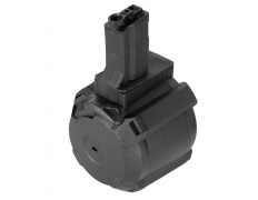Магазин электрический (BattleAxe) MP5 PMAG D-60 1200ш бубен звуковой